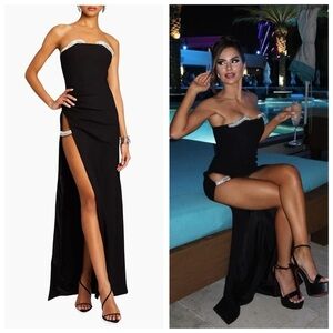 Retrofête Nadia Embellished Dress Size Small  Retrofete